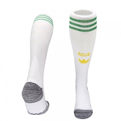 2025-2026 Roma 2nd Away White Soccer Socks