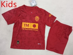 2025-2026 Valencia Away Red Kids/Youth Soccer Unifrom-507