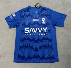 (S-4XL) 2025-2026 Al Hilal SFC Home Blue Thailand Soccer Jersey AAA-4506