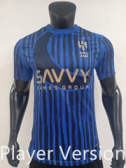 Player Version 2025-2026 Club World Cup Al Hilal Saudi Home Blue Soccer Jersey-0871