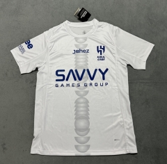 (S-4XL) 2025-2026 Al Hilal SFC Away White Thailand Soccer Jersey AAA-4506