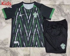 2025-26 Elche Away Black kids  Soccer Uniform-4193