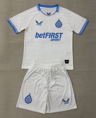 2025-2026 Club Brugge Away White Soccer Uniform-AY