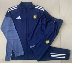 2025-2026 Al-Nassr FC Royal Blue Soccer Jacket Uniform -815
