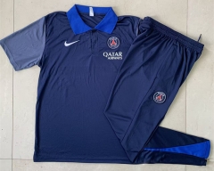 2025-26 Paris SG Royal Blue Thailand Polo Uniform-815