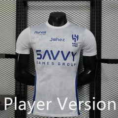 Player Version 2025-2026 Al-Hilal SFC White Thailand Soccer Jersey-888