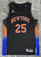 2026 Limited Version New York Knicks Black#25 NBA Jersey-311