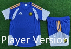 Player verison 2025-26 Al-Nassr FC Blue Thailand Soccer Uniform-9926