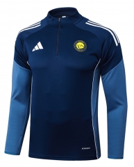 2025-2026 Al-Nassr FC Royal Blue Thailand Soccer Tracksuit-815