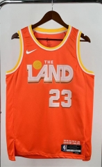 2026 City Version Cleveland Cavaliers Orange #23 NBA Jersey-311