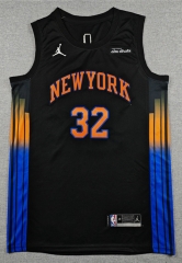 2026 Announcement Version New York Knicks Black#32 NBA Jersey-1380