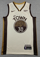 2026 City Edition Golden State Warriors Beige#30 NBA Jersey-1380