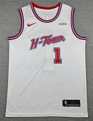 2026 City Edition Houston Rockets White#1 NBA Jersey-1380