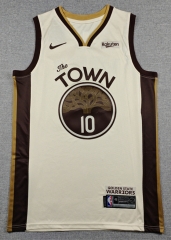 2026 City Edition Golden State Warriors Beige#10 NBA Jersey-1380