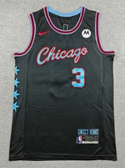 2026 City Version Chicago Bulls Black#3 NBA Jersey-1380