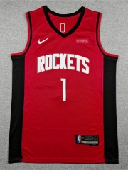 Houston Rockets Red#1 NBA Jersey-1380