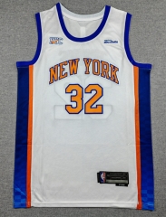 2026 City Version New York Knicks White#32 NBA Jersey-1380