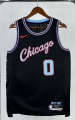 2026 City Version Chicago Bulls Black #0 NBA Jersey-311