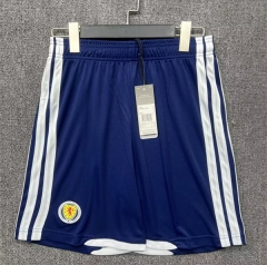 2026 World Cup Scotland Home Blue Thailand Soccer Shorts