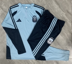 26-27 Argentina Sky Blue Thailand Soccer Tracksuit -815