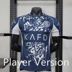 Player Version 25-26 Al-Nassr FC Blue Thailand Soccer Jersey AAA-888