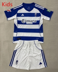 2025-26 Granada Away Blue&White kids Soccer Uniform-AY