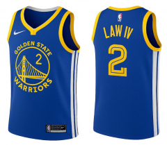 2023  V-neck Golden State Warriors  Blue #2 NBA Jersey-311