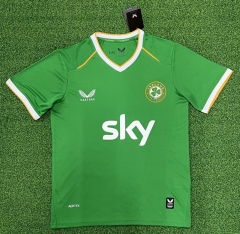 (s-4xl)26-27 Ireland Home Green Thailand Soccer Jersey AAA-403
