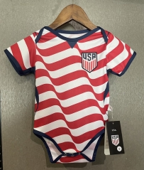 2026-27 USA Home Red Baby Soccer Unifrom-7411