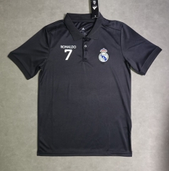 2026-27  Real Madrid Black Thailand Polo(No.7) -4728