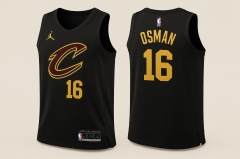 Cleveland Cavalier Black #16  Jersey-311