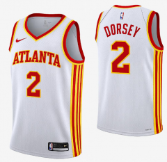 2023 Regular Version  NBA  Atlanta Hawks  White   #2 Jersey-SN