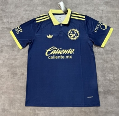 (S-4XL) 26-27 Club América Away Blue Thailand Soccer Jersey-4506