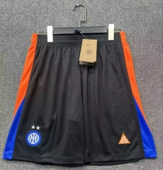 25-26 Inter Milan 3rd Away Black Thailand Soccer Shorts