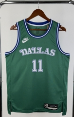 2026 Retro Version Dallas Mavericks Green #11 NBA Jersey-311