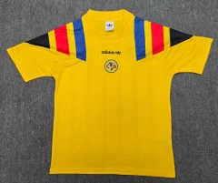 (S-4XL) 26-27 Commemorative Edition Club América Yellow Thailand Soccer Jersey-912