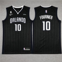 city version NBA Orlando Magic Black #10  FOURNIER Jersey-311