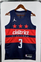 2025 City Edition Washington Wizards Blue#3 NBA Jersey-311