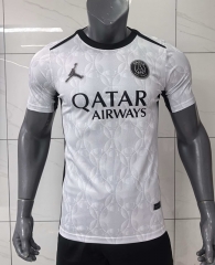 2026-2027 Paris SG Grey&White Thailand Training Soccer Jersey AAA-416
