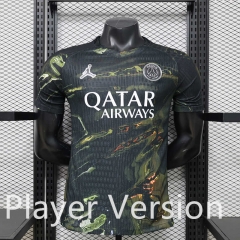 Player Version 2026-2027 Paris 4th Away Black Thailand Soccer Jersey AAA-888