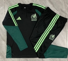 2026-27 Mexico Black Thailand Soccer Tracksuit -815