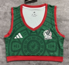 (s-xl)2026 World Cup Mexico Home Green Women Thailand Soccer vest Jersey AAA-4506