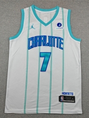 2026 Charlotte Hornets White  #7  NBA Jersey-311