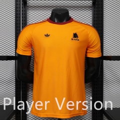 （s-3xl）Player Version 26-27 Casual Style Roma Orange Thailand Soccer Jersey AAA-888