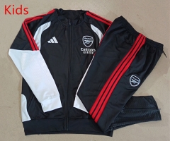 2026-27 Arsenal Black Kids/Youth Soccer Jacket Uniform-815