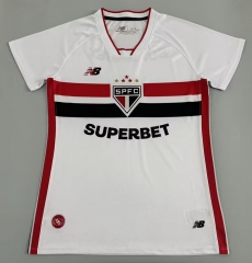 2026-27 Sao Paulo Futebol Home White Thailand Women Soccer Jersey AAA-908