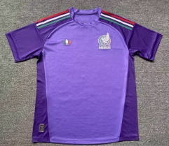 (S-4XL) 2026-2027 Mexico Goalkeeper Purple Thailand Soccer Jersey AAA-912
