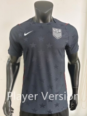 Player Version 2026-2027 USA Away Black Thailand Soccer Jersey AAA-0871