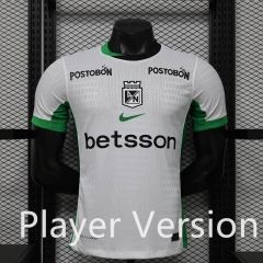 Player Version 2026-2027 Atlético Nacional Away White Thailand Soccer Jersey AAA-888