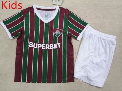 2026-27 Fluminen Home Red&Green  Kids/Youth Soccer Uniform-507